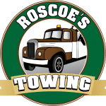 roscoes towing logo