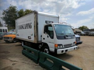 box truck for lawn care