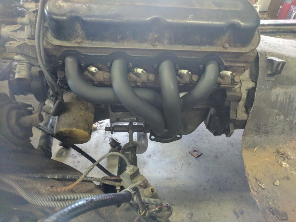 block hugger headers for 5.0 mustang and 302 ford