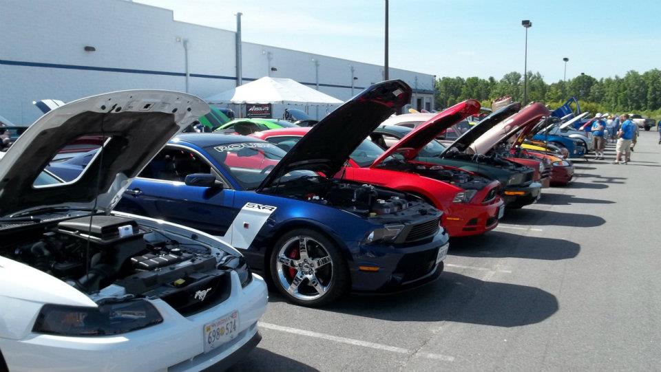 mission bbq cruise in with the central va mustang club
