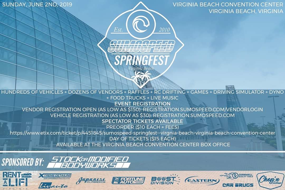 sumospeed springfest 2019 in virginia beach