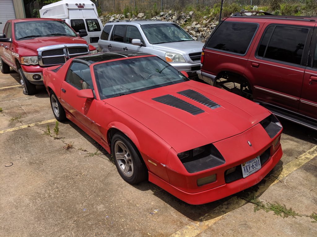 Delightfully Trashy 1989 Chevrolet Camaro Iroc 5 7